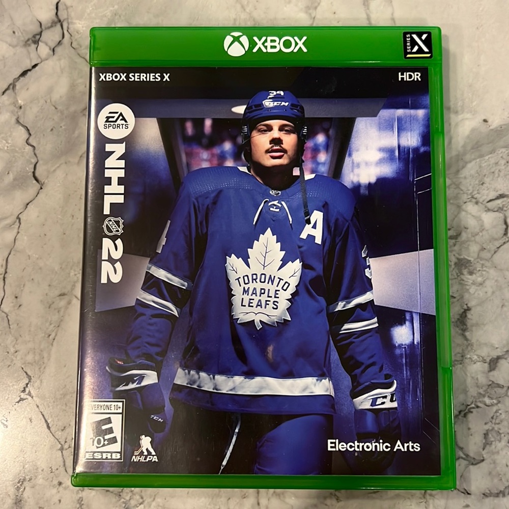 NHL 22. game for xbox series x.  Brand new, never used. New condition.
